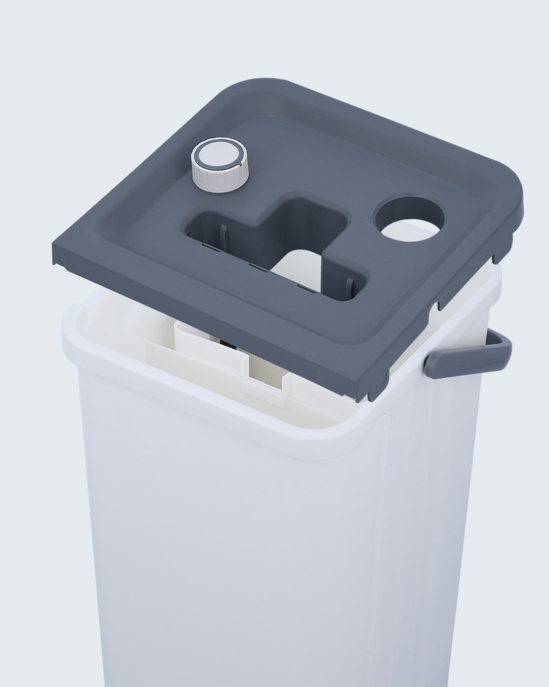 পরিষ্কার এবং নোংরা জল পৃথকীকরণ এমওপি বালতি সেট